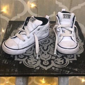 White High Top Converse